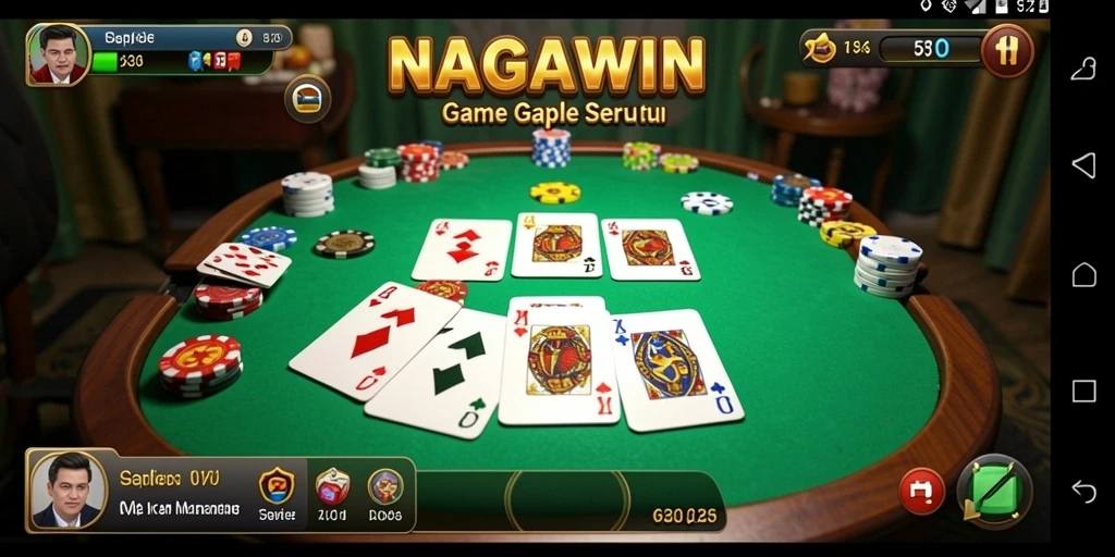 Gameplay seru dan kompetitif dalam NAGAWIN
