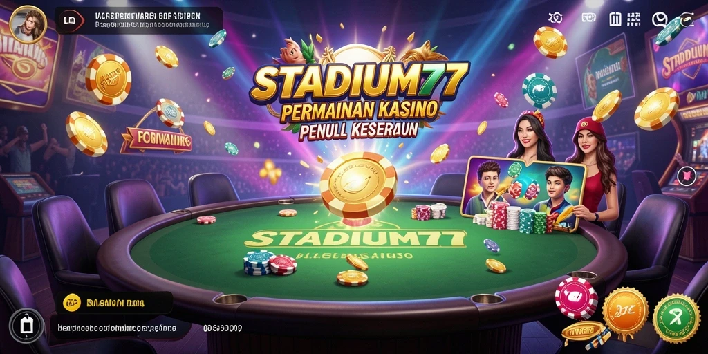 Tampilan menarik dari gameplay STADIUM77 yang seru dan menegangkan.